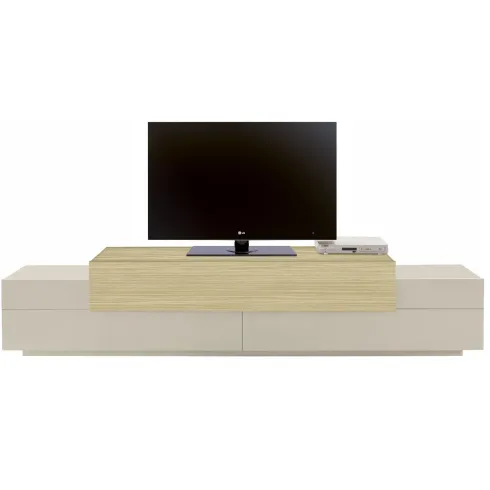 Mobile Porta Televisore da Appoggio Beige Rovere 3 Ante Ribalta Soggiorno