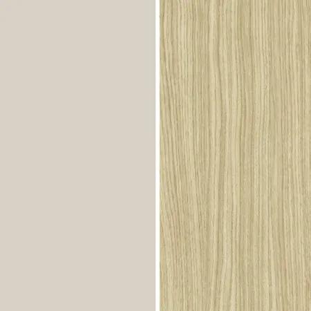 Mobile TV 200 cm 3 Ante a Ribalta Beige Rovere da Appoggio per Salotto