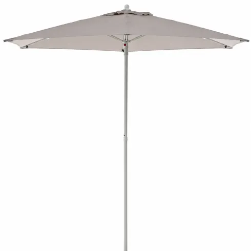 Ombrellone Rotondo diametro 2.4 metri Grigio da Giardino Antivento | BricoShop24