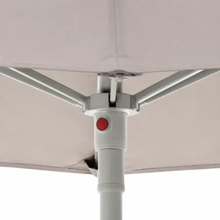 Ombrellone Rotondo diametro 2.4 metri Grigio da Giardino Antivento | BricoShop24