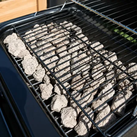 Barbecue a Gas Campignaz Pietra Lavica 8,2+2,1 kW Fornello Laterale