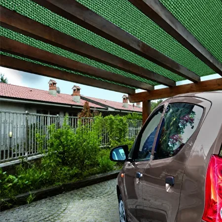 Rete Ombreggiante 90 Verde 5x100 m 85 g/m2 con Asole da Esterno