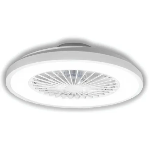 Ventilatore da Soffitto Zephir Plafoniera LED 30W Dimmer Telecomando