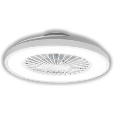 Ventilatore da Soffitto Zephir Plafoniera LED 30W Dimmer Telecomando