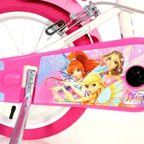 Bicicletta Winx 14 Pollici 4 5 6 7 Anni Bambina Dino Bikes Cestino Freni Rotelle 2
