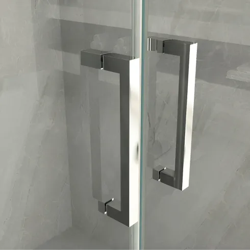 Anta Box Doccia Battente Vetro Opaco 6 mm 60x190 cm Reversibile