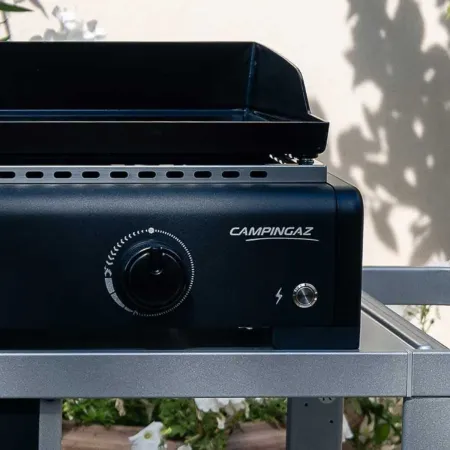 Barbecue a Gas Campignaz Plancha da Tavolo 2 Bruciatori 6kW Acciaio