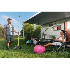 Doccia Solare da Giardino Serbatoio Acqua Calda Miscelatore per Esterno Piscina 2