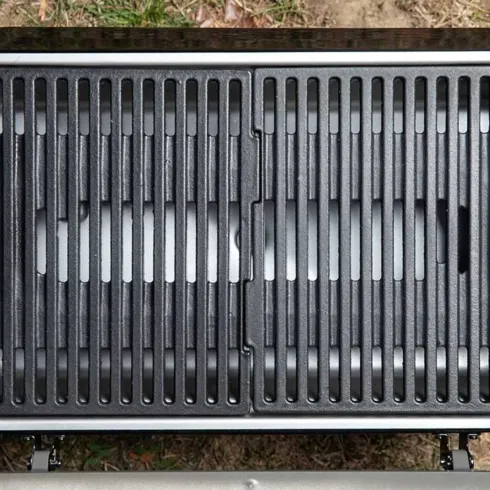 Barbecue a Gas da Tavolo Campignaz 2,4kW Griglia in Ghisa Portatile