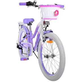 Bicicletta per Bambini 20" Sportiva Viola Sportiva 7 Marce Cestino 2