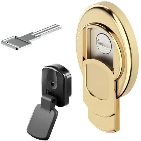 Defender Magnetico Disec MG3551 Cilindro Europeo Porta Blindata Oro