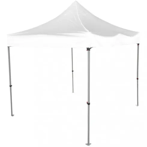 Gazebo Pieghevole 300x450 cm per Giardino Bianco Alluminio PVC Sacca