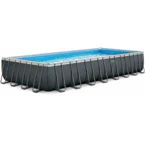 Piscina Fuori Terra Intex 975x488x132 cm Pompa a Sabbia Teli Scaletta