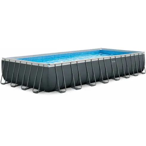 Piscina Fuori Terra Intex 975x488x132 cm Pompa a Sabbia Teli Scaletta