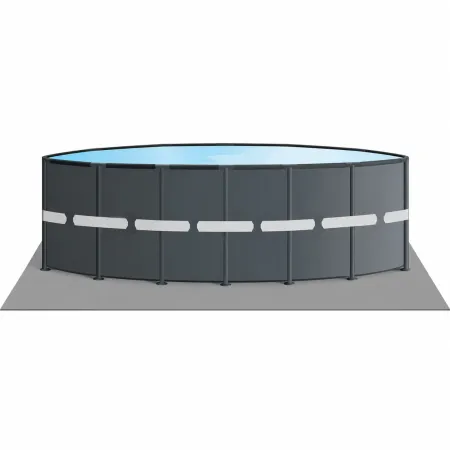 Piscina Rotonda Intex 488x488x122 cm Pompa a Sabbia Teli Scaletta