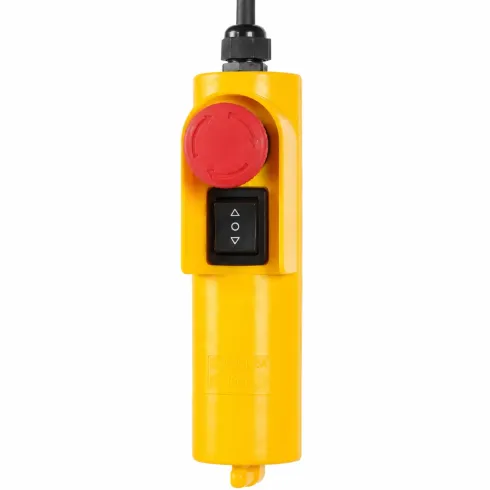 Paranco Elettrico Globex 125/250 kg 500 W con Cavo Acciaio Fine Corsa