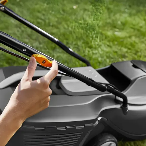 Tosaerba a Batteria Alpina 20V Cesto 30L Motore Brushless per Giardino