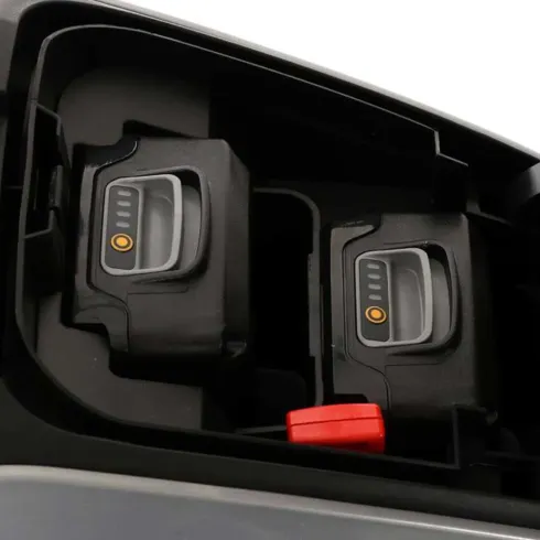 Tosaerba a Batteria Alpina 20V Cesto 35L 2 Batterie 2Ah Caricabatteria