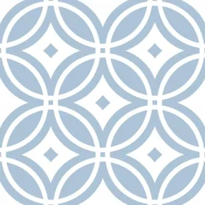 Set 22 Piastrelle per Parete Pavimento LTV PVC Effetto Maiolica Capri