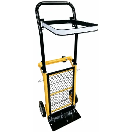 Carrello Portapacchi per Scale Trasporto 250 Kg Portatutto Bravetta con 3 Ruote | BricoShop24