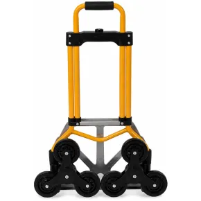 Carrello Pieghevole per Scale in Acciaio Portata 70 kg 51x42x100 cm 2