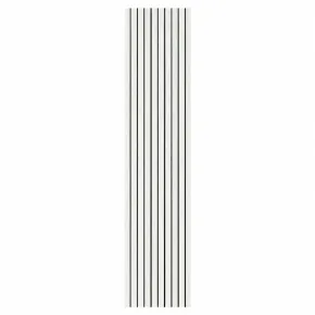 Set 10 Pannelli Murali in PVC Effetto Doghe Legno 30x120cm a Incastro