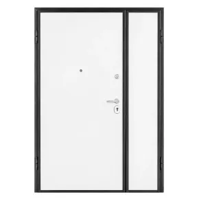 Porta Blinda 2 Ante da Interno Configurabile Classe 3-4 Noce e Bianco 2