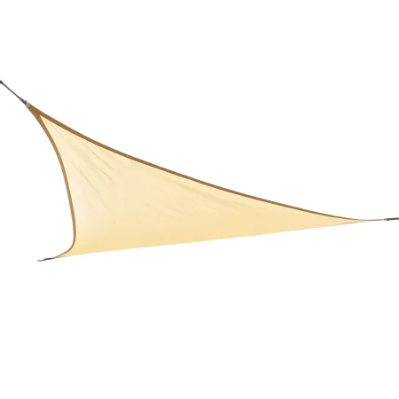 Vela Ombreggiante Triangolare Beige 360x360x360cm in HDPE Esterno