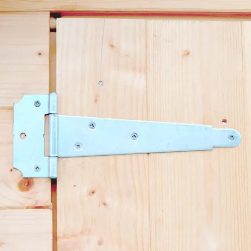 Casetta in Legno con Pavimento 3x3 m Block House Doopia Porta Finestra