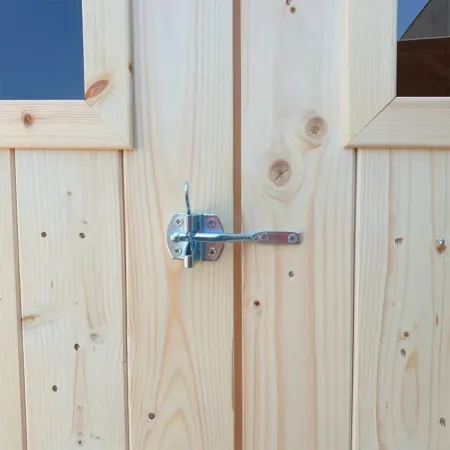 Casetta in Legno Block House 249x249 cm Impermeabile da Giardino