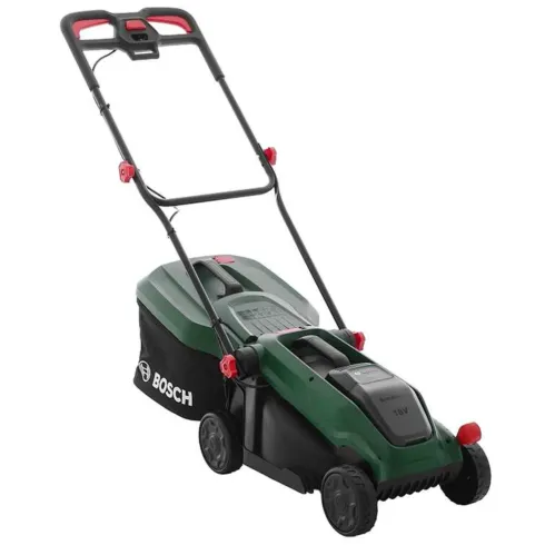 Rasaerba a Batteria Bosch 18V 32 cm con Cestello Raccoglierba 35L