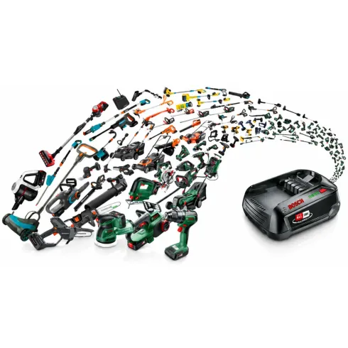 Kit Batteria Bosch 18V 2,5Ah con Caricabatteria e Indicatore di Carica
