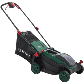 Rasaerba a Batteria Bosch 18Vx2 38 cm con Cestello Raccoglierba 40L