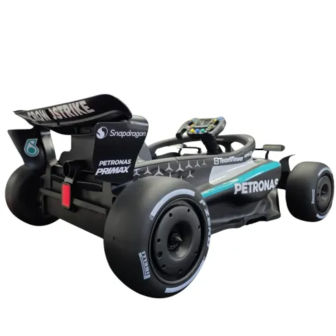 Auto Elettrica per Bambini Mercedes Formula 1 12V Nera con Telecomando