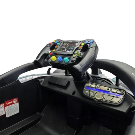 Auto Elettrica per Bambini Mercedes Formula 1 12V Nera con Telecomando