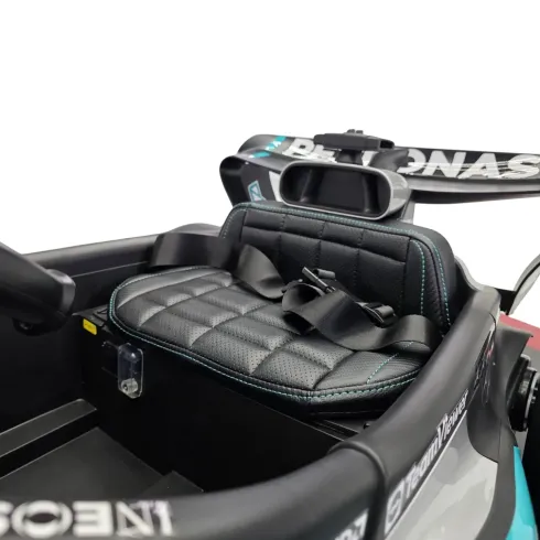 Auto Elettrica per Bambini Mercedes Formula 1 12V Nera con Telecomando