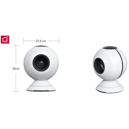 Ventilatore Riscaldatore 2 in 1 1500 W WiFi Touch con Telecomando