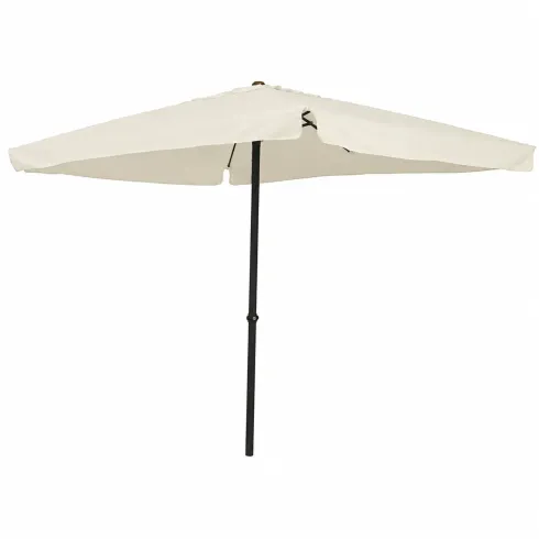 Giardino Ombrellone Quadrato 3x3 Ecru Manovella Tavolo Arredo Esterno Terrazzo