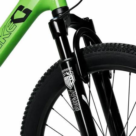 Bicicletta per Bambini Verde 20" Mountain Bike Cambio 7 Velocità