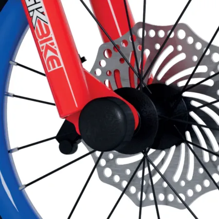 Bicicletta per Bambini Super Magik 16" Stabilizzatori Freno a Disco