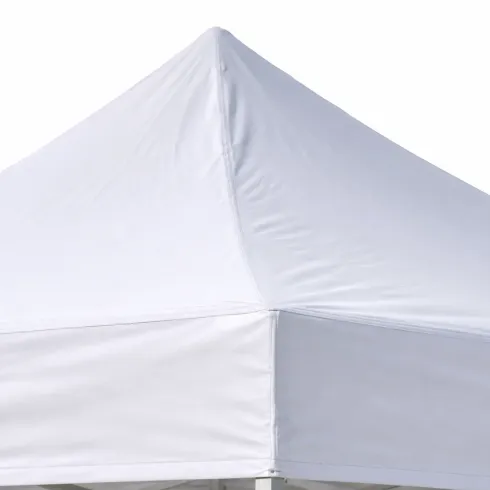 Gazebo a Fisarmonica in Alluminio 300x450 cm Bianco Impermeabile Borsa
