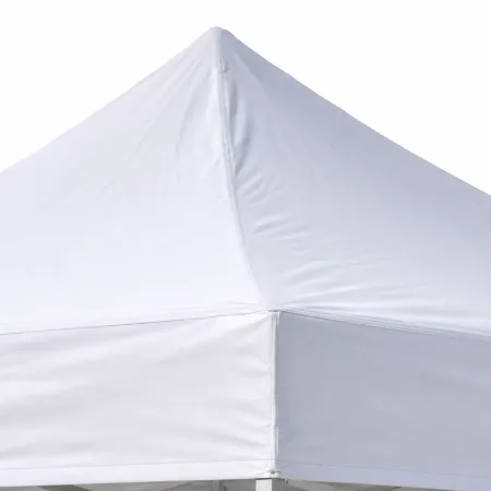 Gazebo a Fisarmonica in Alluminio 300x450 cm Bianco Impermeabile Borsa