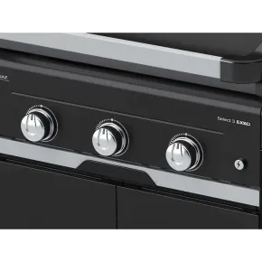 Barbecue a Gas Inox Campignaz 3 Bruciatori Piastra Griglia in Ghisa 2