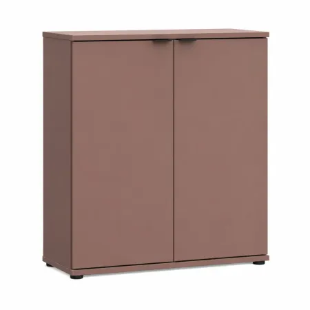 Credenza Multiuso 2 Ante Terracotta Madia per Soggiorno Salvaspazio