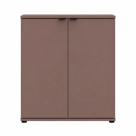 Credenza Multiuso 2 Ante Terracotta Madia per Soggiorno Salvaspazio
