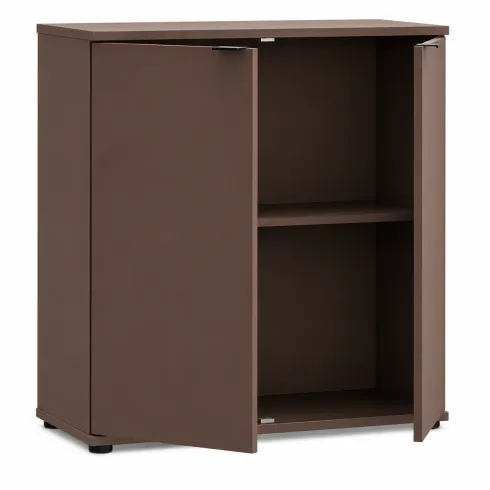 Credenza Multiuso 2 Ante Terracotta Madia per Soggiorno Salvaspazio