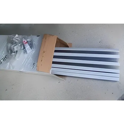 Box Doccia Bianco PVC Angolare Scorrevole Angolo Porte a Soffietto 2 Ante Lati | BricoShop24