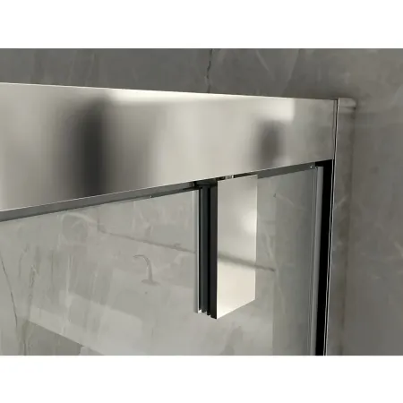 Box Doccia Angolare 2 Lati Ante Saloon Battente Parete Fissa Vetro 6 mm Opaco | BricoShop24