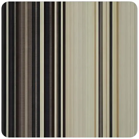 Tenda da Sole Avvolgibile a Barra Quadra 250x200 cm Beige Rigato