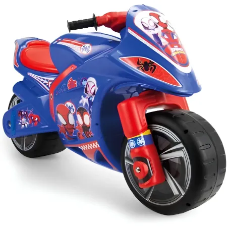 Moto Cavalcabile per Bambini Blu Spidey Marvel Equilibrio Max 50kg